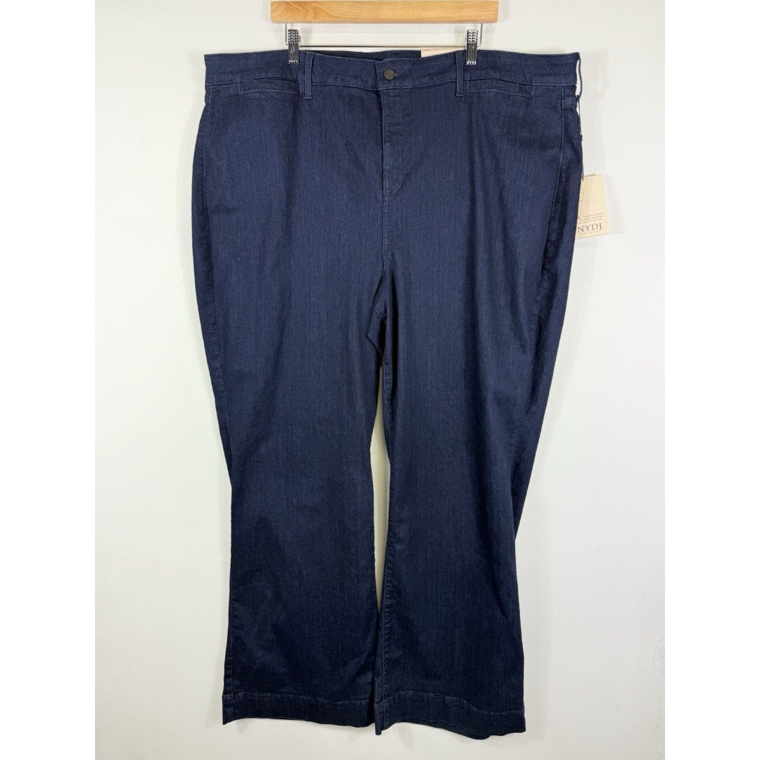 NYDJ Not Your Daughter's Wide Leg Teresa Trouser Jeans Women's Size 24 24W NEW