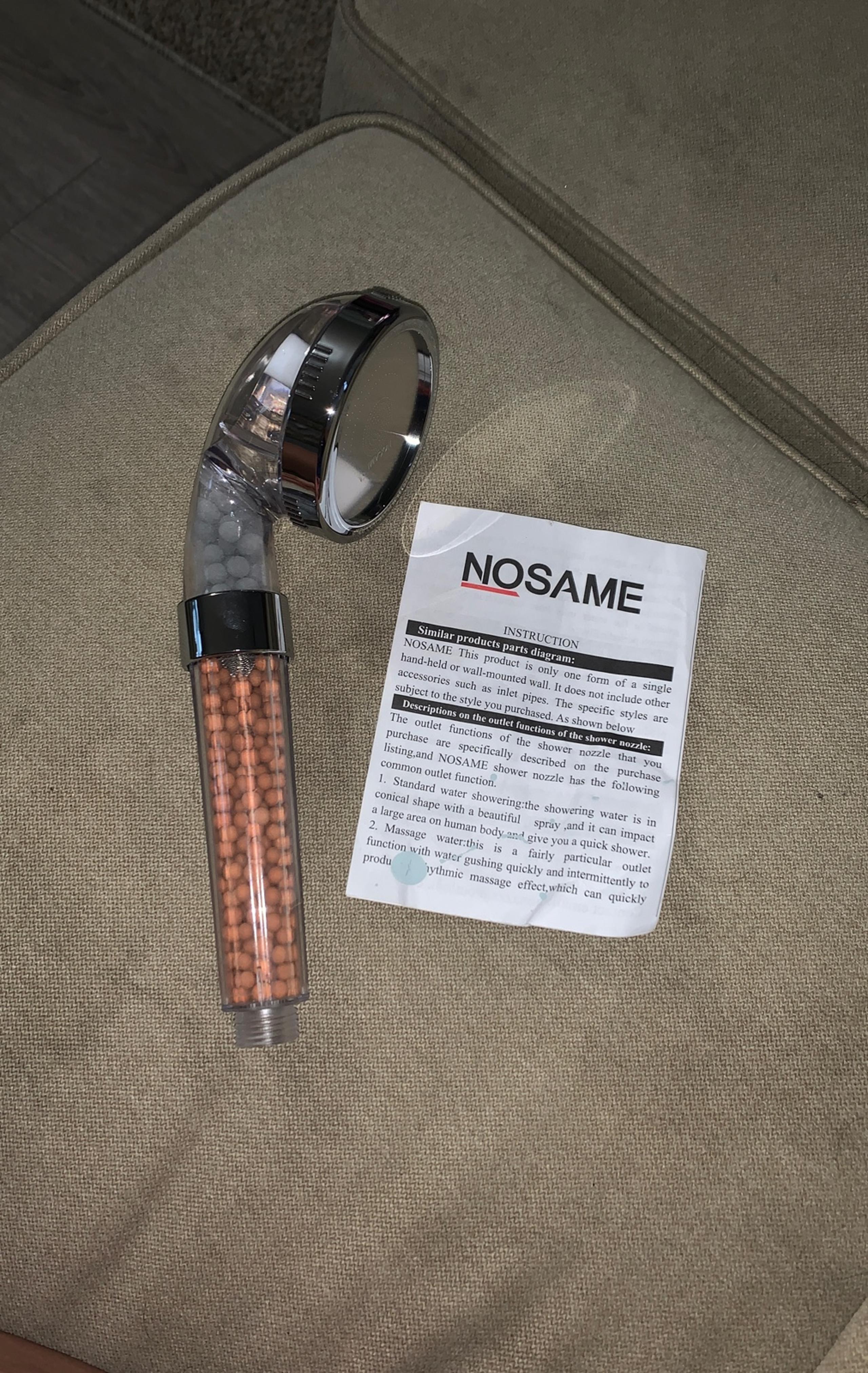 NEW Nosame shower head