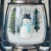 Bath & Body Works Winter Woodland Snowman Scene Railway Style Lantern Wallflower