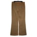 New Size 2 Maker USA Designer Brown Jean