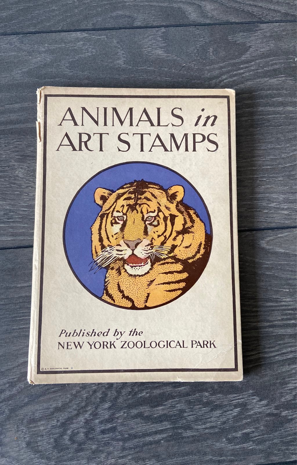 Animals In Art Stamps by New York Zoological Park - 1916
