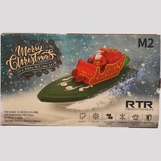 Merry Christmas 2.4 GHz R/C Jet Ski + Remote Control