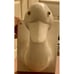 Set Of 2 Vintage Ceramic Bull & Duck/Goose Head Wall Art Hanger Towel