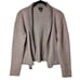 Eileen Fisher Shawl Collar Cardigan Sweater Angora blend Open Front Small Purple