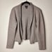 Eileen Fisher Shawl Collar Cardigan Sweater Angora blend Open Front Small Purple