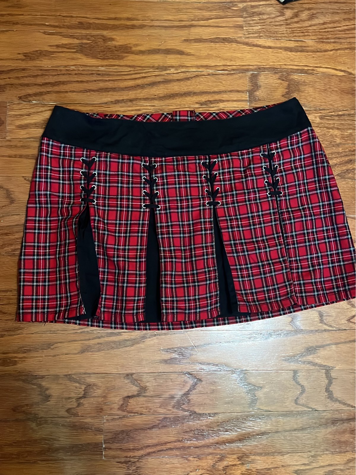 TRIPP NYC Plaid Skirt