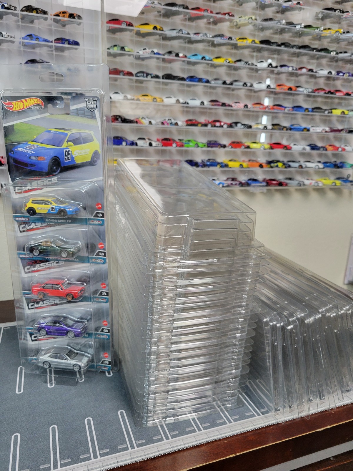 Hot Wheels Premium 5 Pack Protectors ×40