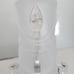 New Christmas Holiday Clear & Frosted Nutcracker (Lights Up)