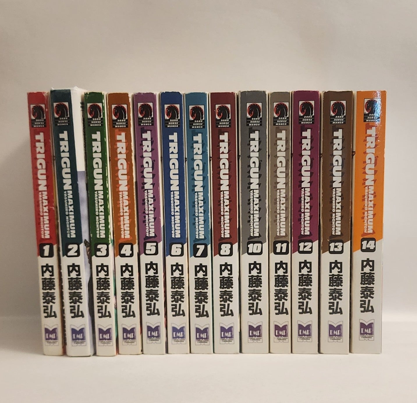 Trigun Maximum Manga vol 1-14 (missing #9)