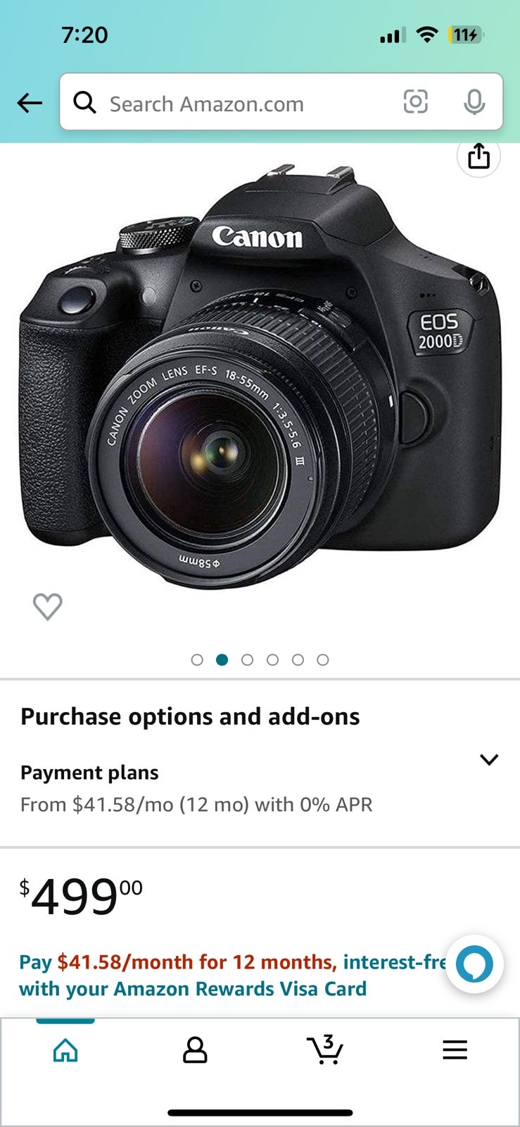 Canon rebel t6