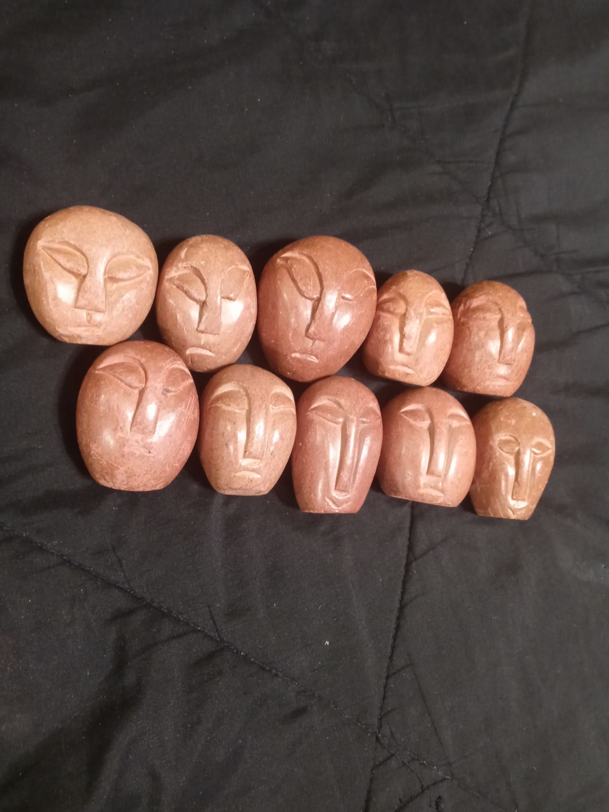 Hand carved cane toppers