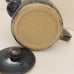 Teapot..Japanese stoneware Vintage Colbalt blue pottery teapot..made to last