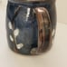 Teapot..Japanese stoneware Vintage Colbalt blue pottery teapot..made to last