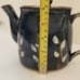 Teapot..Japanese stoneware Vintage Colbalt blue pottery teapot..made to last
