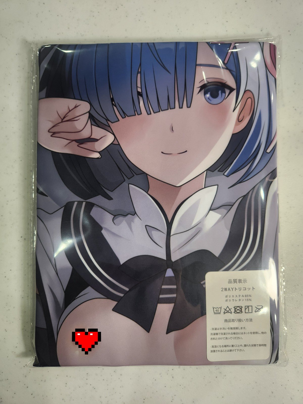Re:Zero Rem Lewd Dakimakura Life-Size Body Pillow Cover