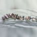 Rose Quartz & Moss Agate Lumurian Hand Made Water Window Crystal S6
