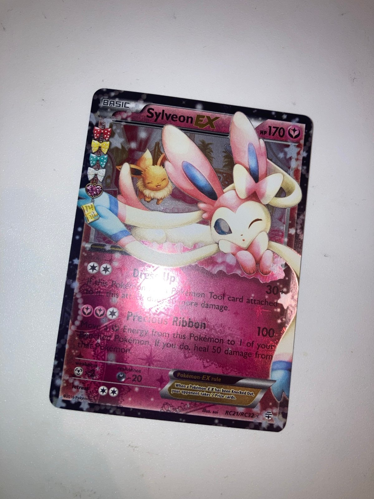 Pokemon Card EX radiant collection