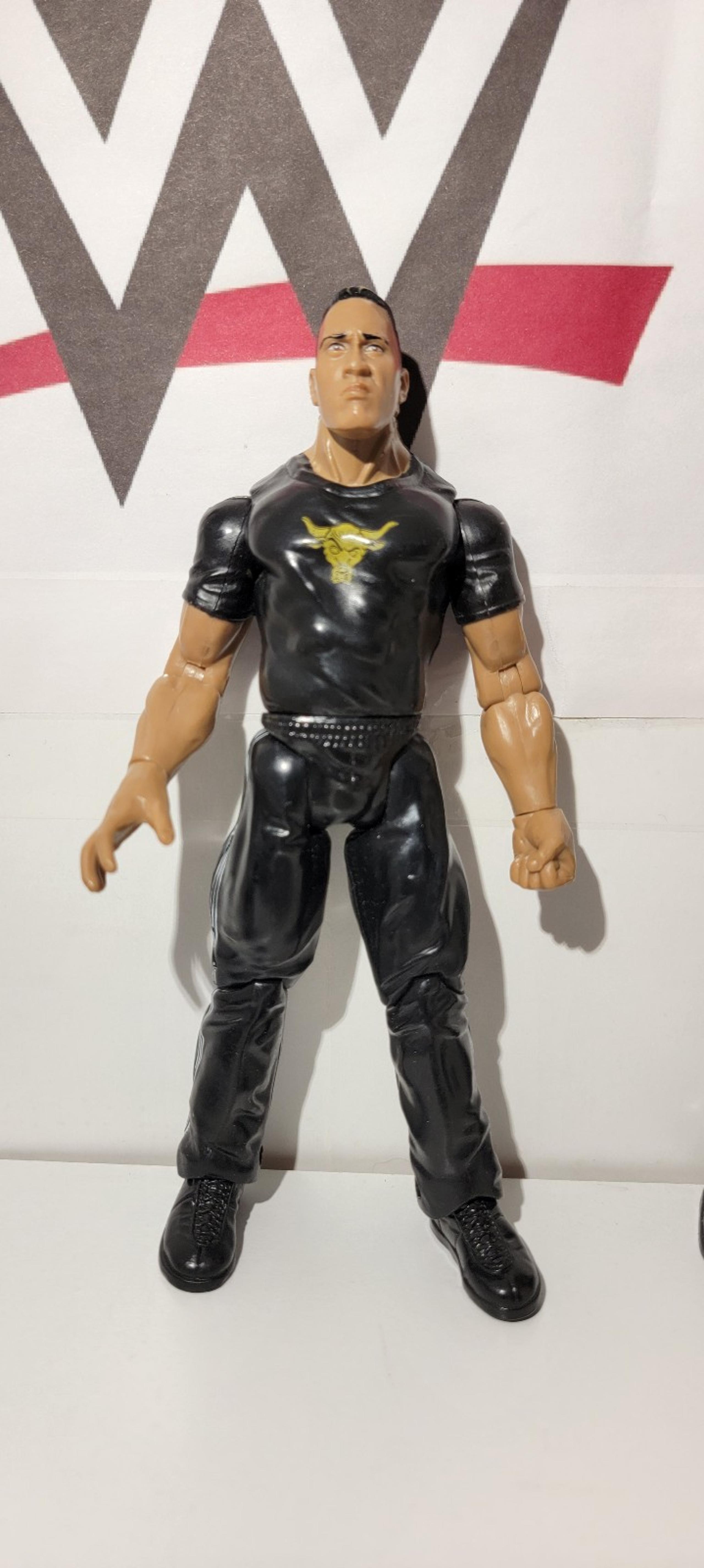 THE ROCK WWF TITAN TRON SERIES FIGURE