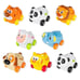 Cartoon Animals Friction Push & Go Toy Cars Play Set, Set of 8-vib543