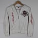 Ed Hardy by by Christian Audigier Love Kills Slowly Full Zip Sweatshirt Size M
