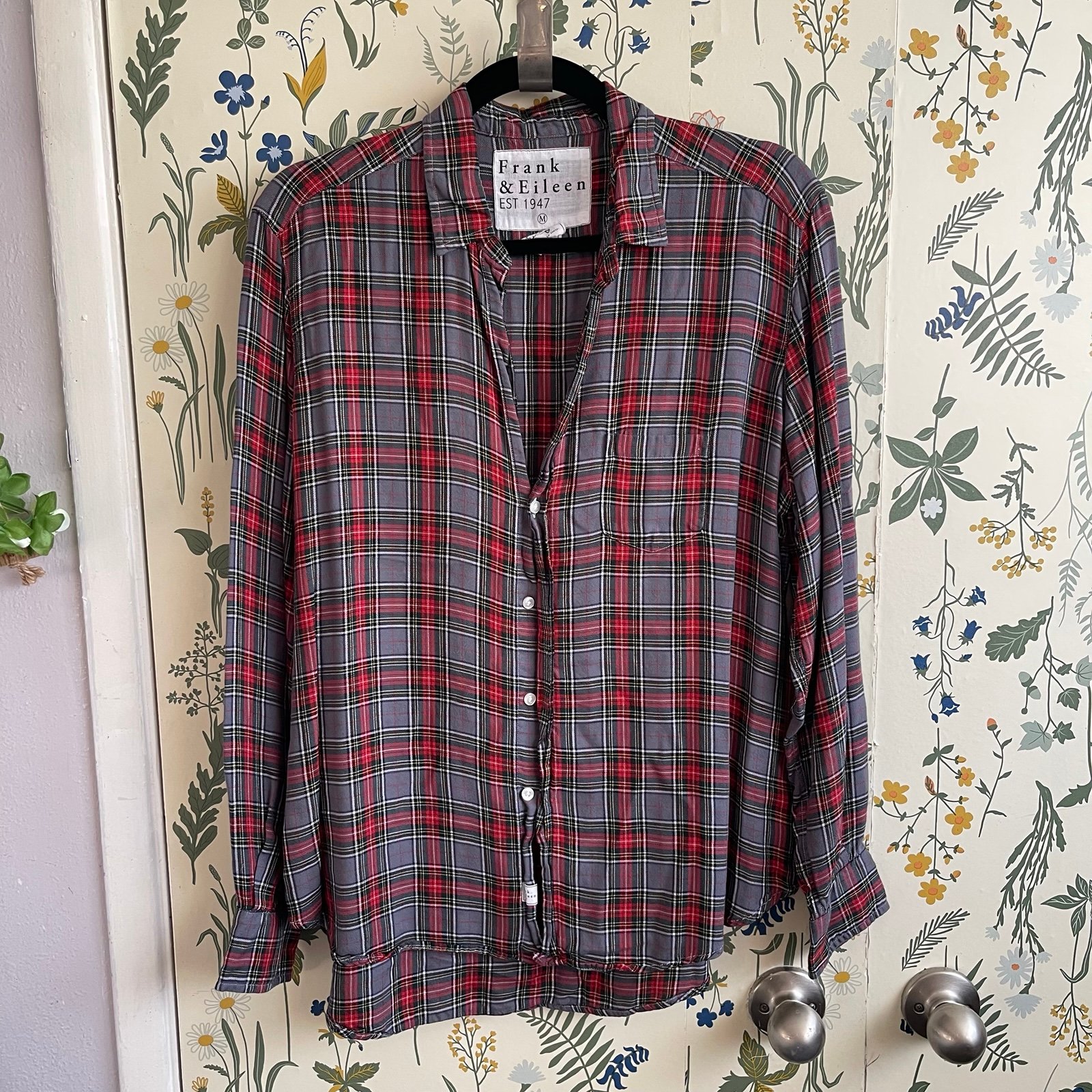 Frank & Eileen Eileen Relaxed Button Up Shirt Plaid Flannel