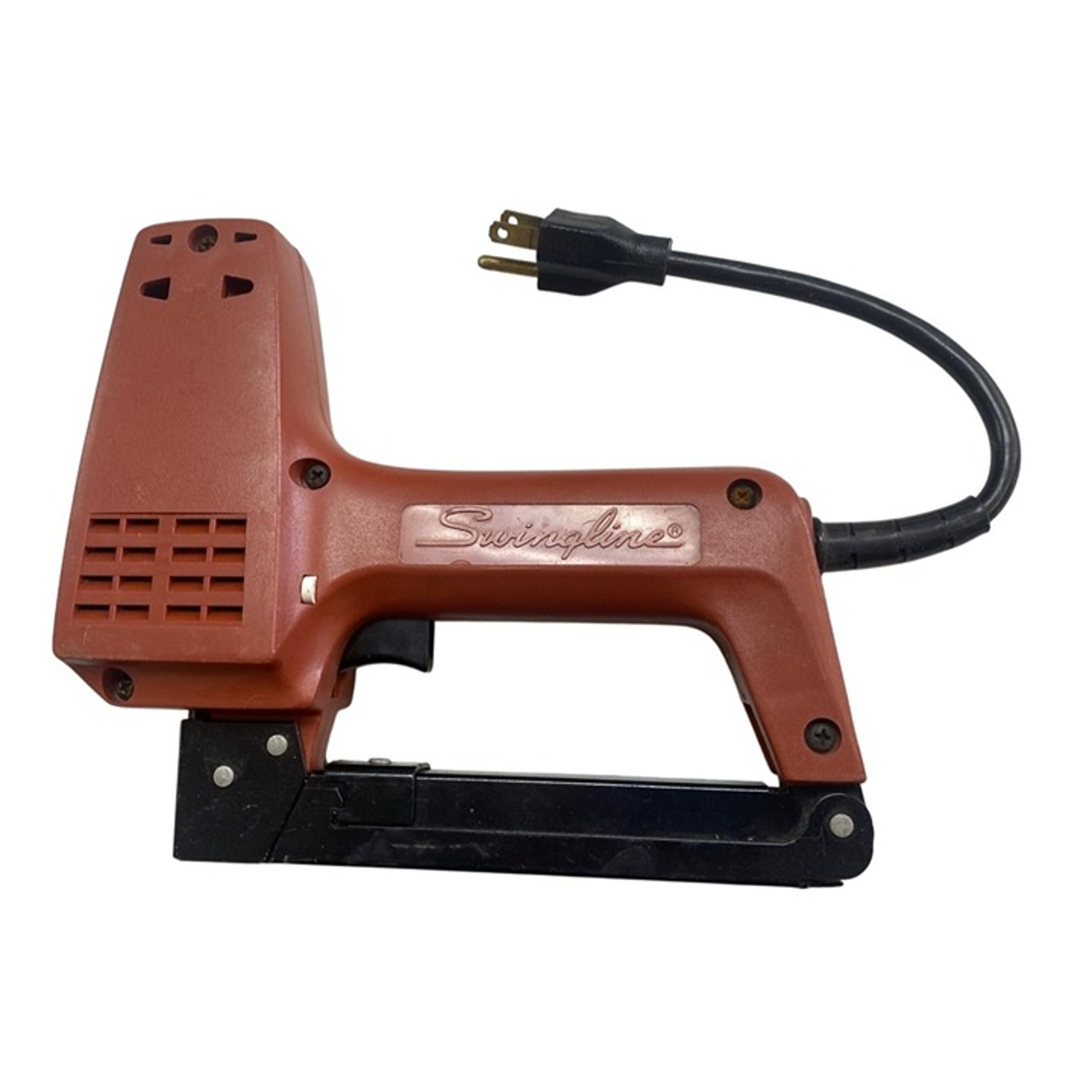 Swingline Electric Stapler Model 34201 Heavy Duty Red & Black Hand Tool With Pow