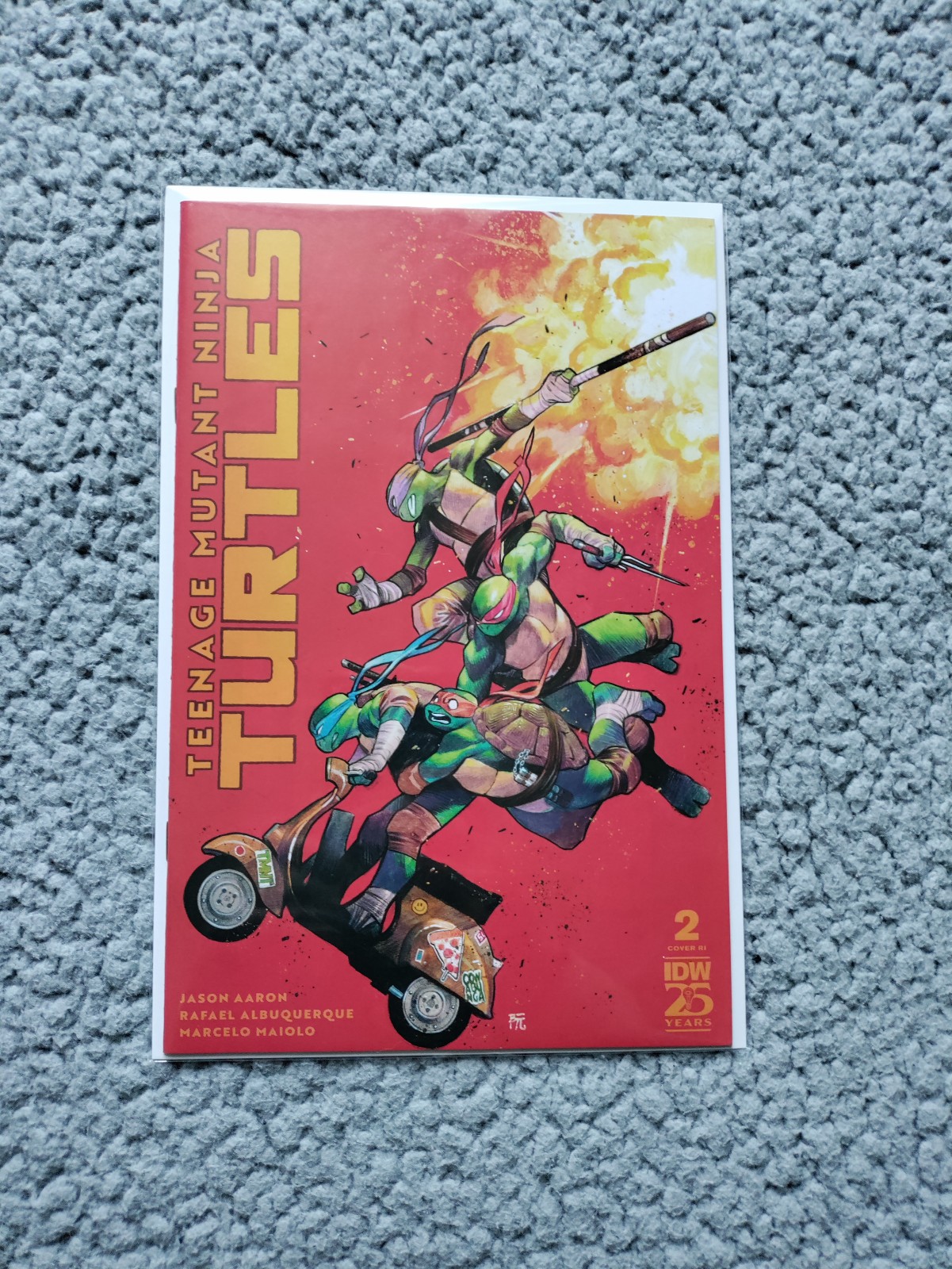 Teenage Mutant Ninja Turtles #2 (2024) Dike Ruan - 1:100 incentive Variant