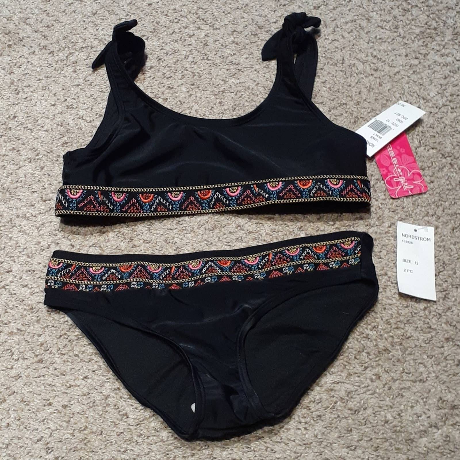 NWT Gossip Girl two piece bikini, 12 78