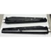 Black Mud Flap Hanger 2.5 Bolt Semi Truck Tapered 30 RMPMFH003L/R