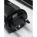 Black Mud Flap Hanger 2.5 Bolt Semi Truck Tapered 30 RMPMFH003L/R