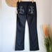 Habitual, New, Eventide Redux Stud Bling Dark Rinse Bootleg Jeans, Size 28