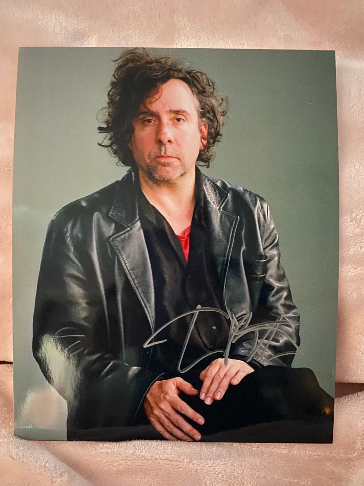 Tim Burton signed photo