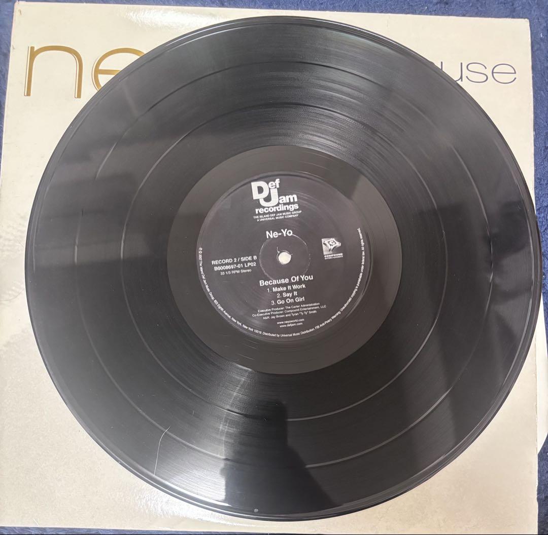 Ne-Yo Because of You 2LP Record Set