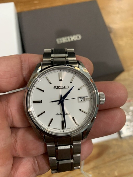 Seiko Presage White Men's Watch - SARX033