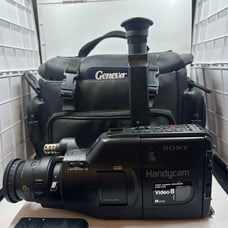 Sony Video 8 Handycam Camcorder and accessories