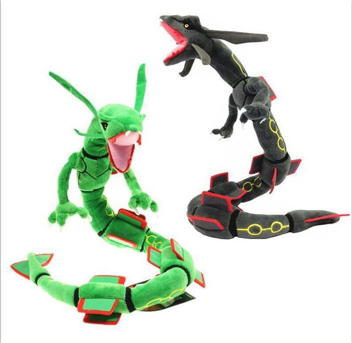 80cm plush toy green dragon with skeleton transformable