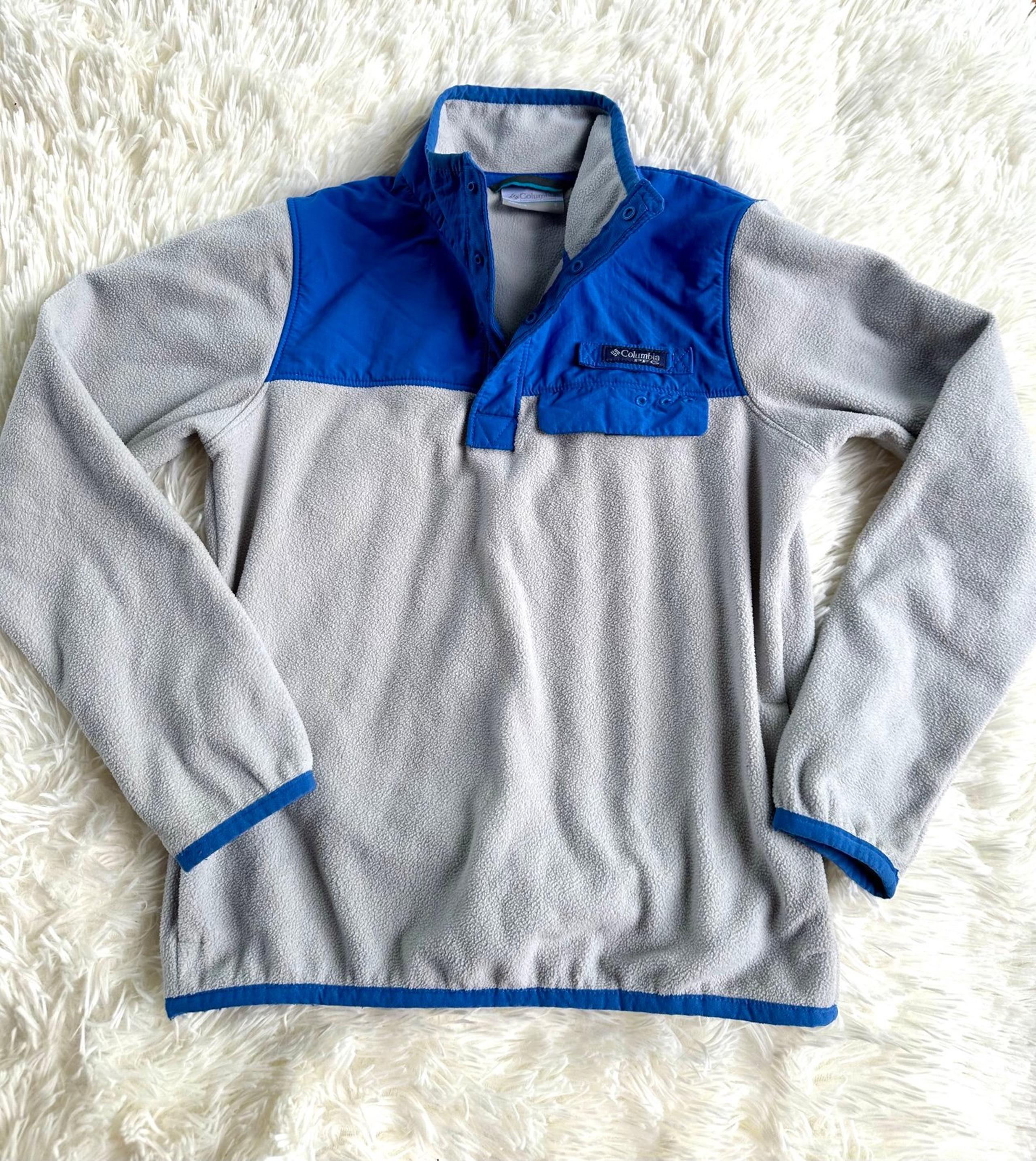 Boys size small Columbia fleece pullover