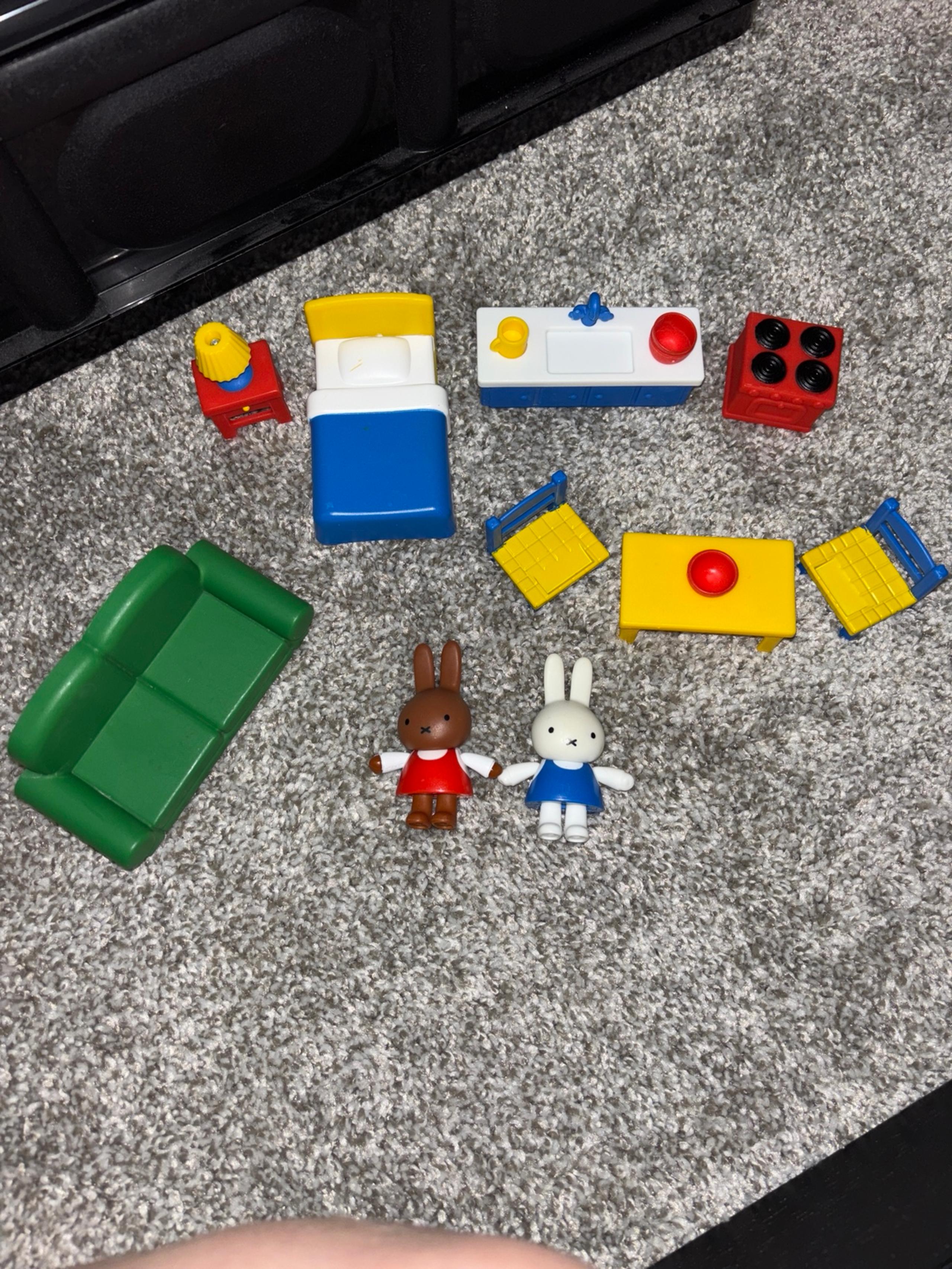 Miffy’s Adventures Doll House Furniture With Character Figures