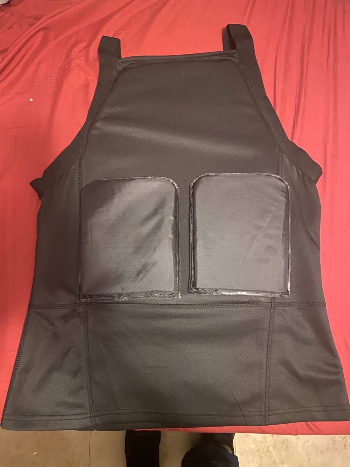 Tank top style bulletproof vest plates included!!