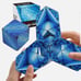 4 Magnetic Magic Cube Fidgets Bundle Package a color of each.