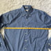 PETER MILLAR Men’s Camley Performance Poplin Sport Shirt in Nordic blue Medium