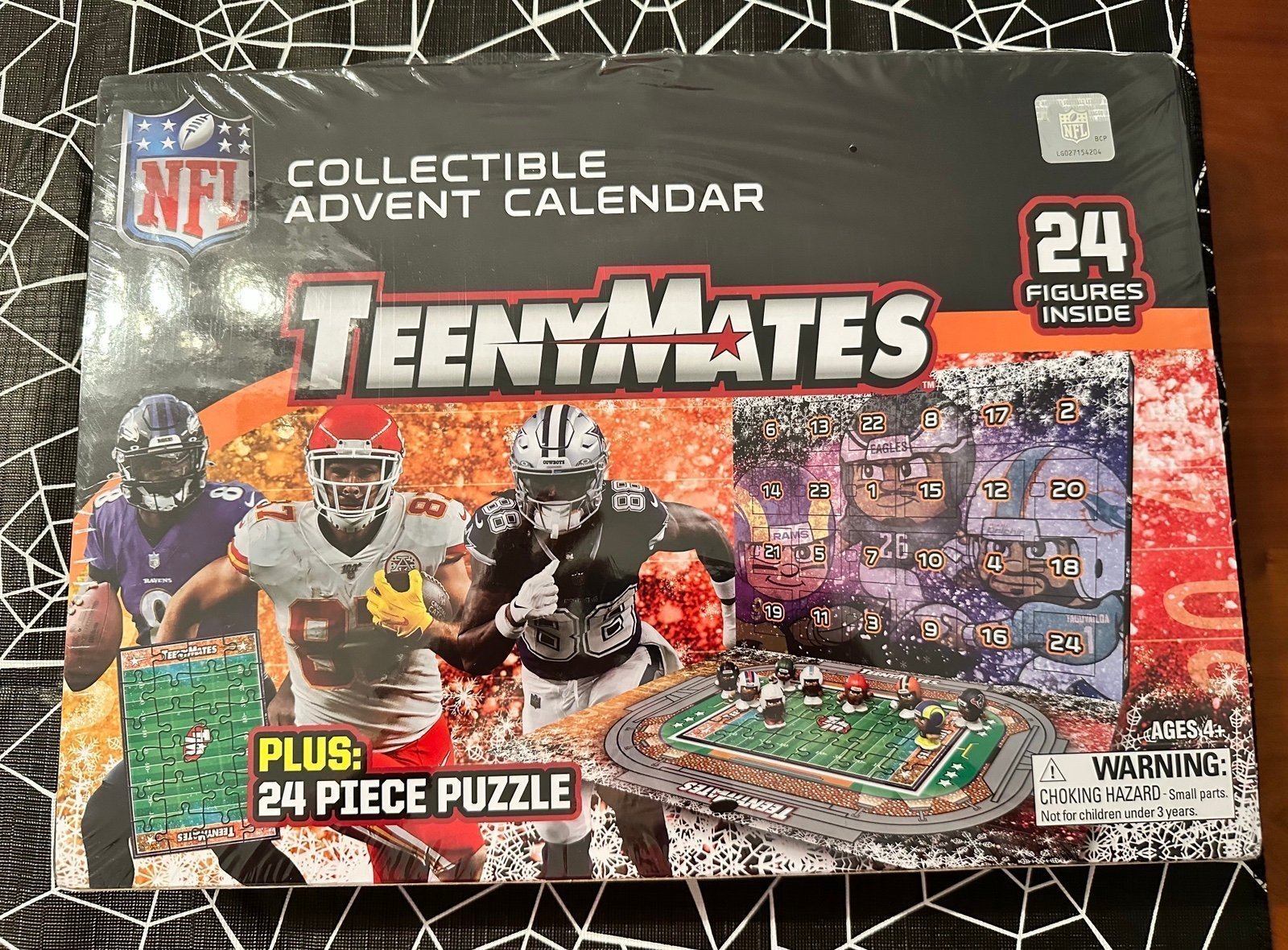 2024 TenyMates NFL Collectible Advent Calendar