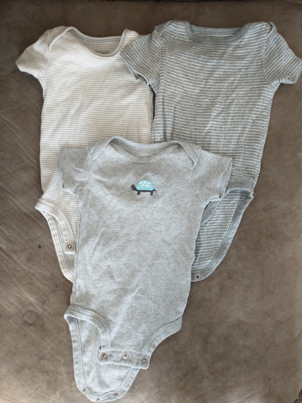 Baby Boy Onesies, Lot/34 Size 3-6m