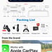 Nip apple car play mirror dash & backup camera
