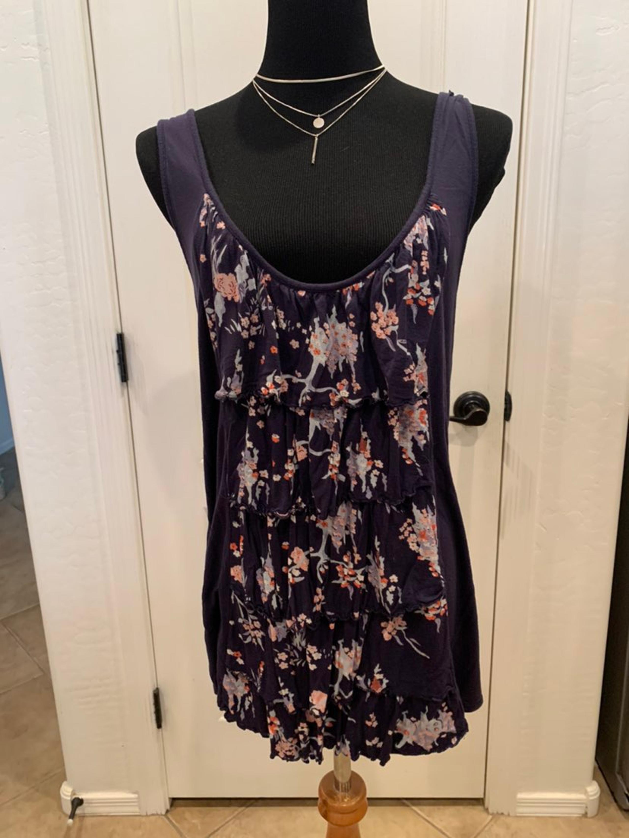 Floral tank top