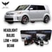 2008-2015 Scion XB Headlights LED Bulbs KIT H11 9005 Low + High Beam 48,000Lms