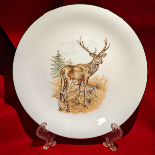 5 Vintage Johann Seltmann Vohenstrauss Bavaria Dessert/Salad Plates - Rare Find