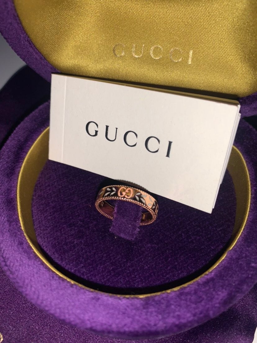 Gucci Icon Blossom 18K Rose Gold Ring