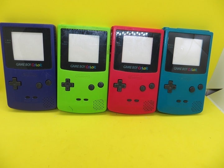 4 Nintendo Game Boy Color IN 4 COLOR AUTHENTIC SHELL HOUSING ONLY