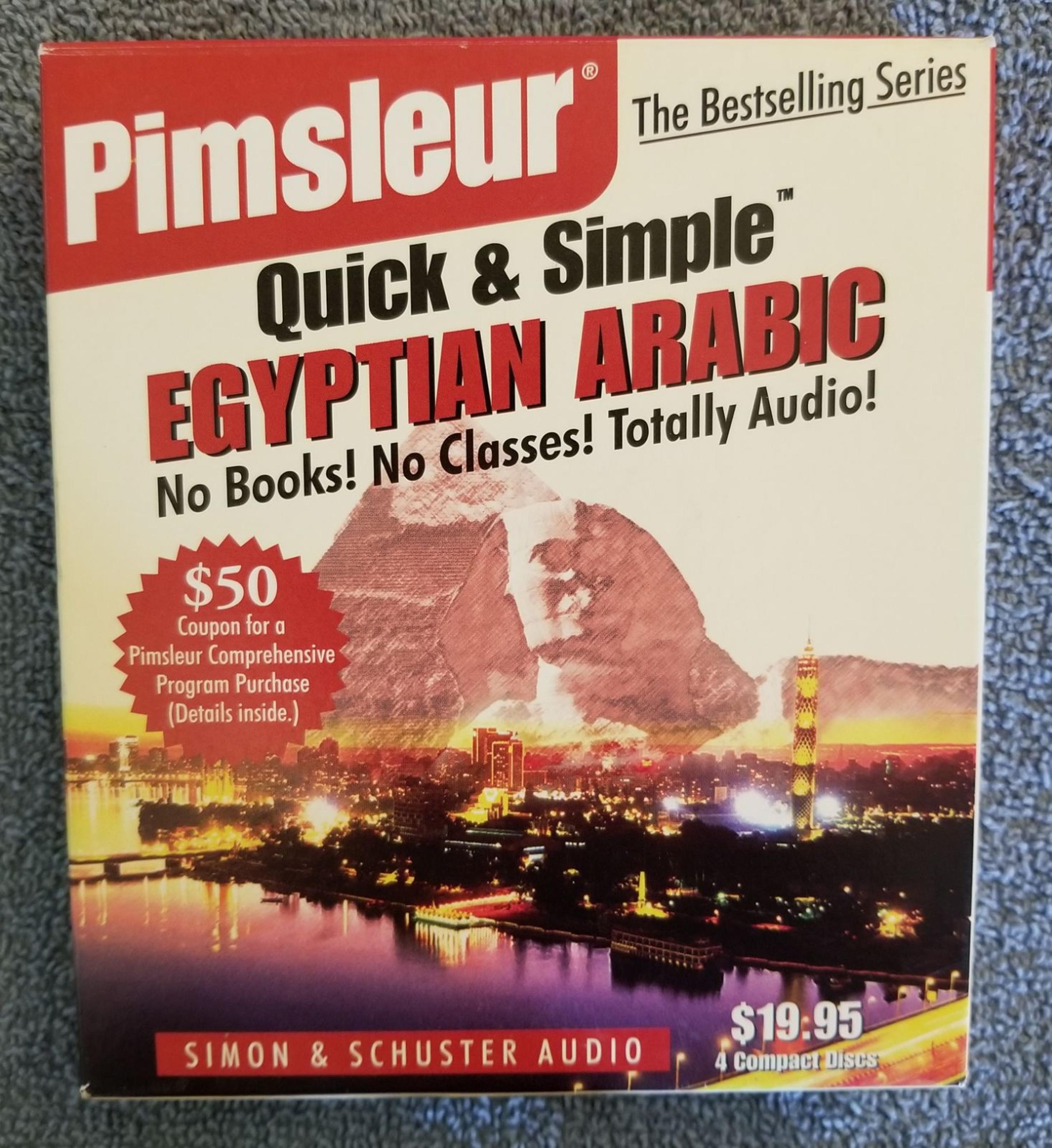 Pimsleur Quick & Simple Egyptian Arabic